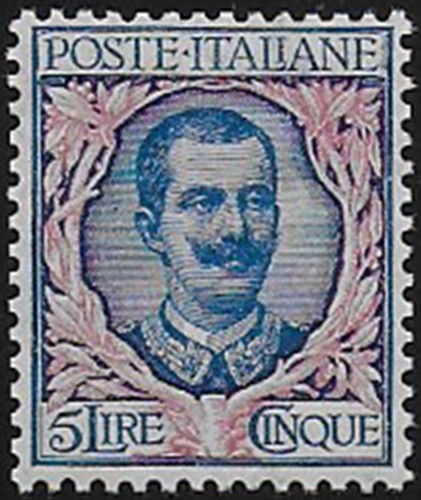 1901 italia iii lire 5 - italia, ve