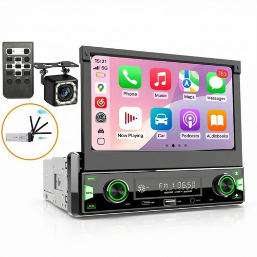 Stereo din con schermo - stereo, 1