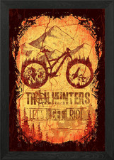 Mtb artride poster arte - mtb, da
