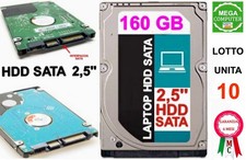LOTTO 10 UNITÀ HDD 160 GB