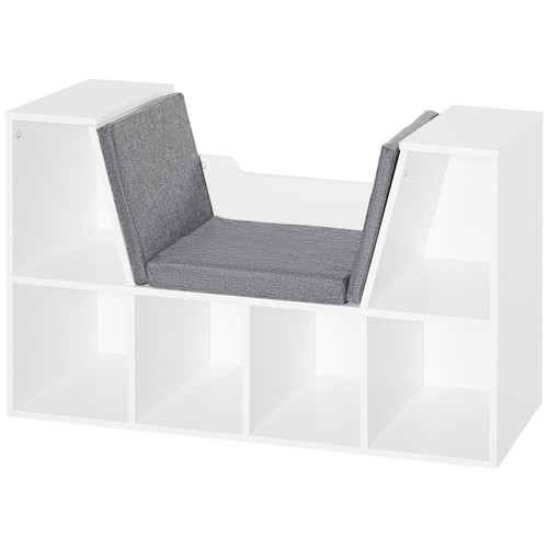 Homcom libreria scaffale - a, 6