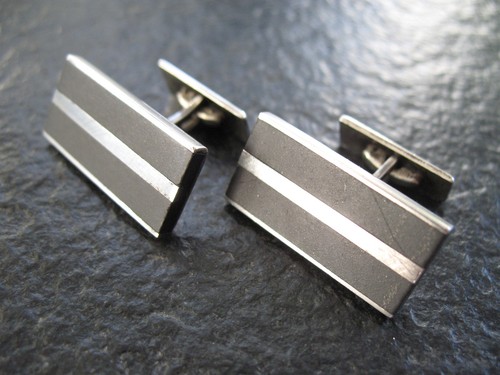 Gemelli argento 835 design