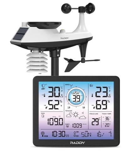 Raddy vp7 stazione meteo radio - raddy,
