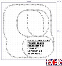 G SCALE 45mm GAUGE PLASTIC