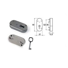 Serratura A Stringa 333 Meroni Con Chiave Per Mobili Ante Armadio