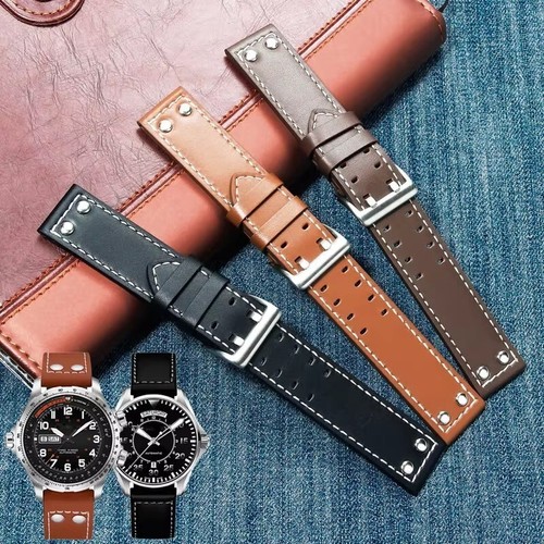 Cinturino orologio pelle