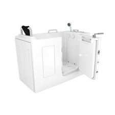Vasca da bagno idromassaggio seduta con porta S07WP-C-R 140x76 cm