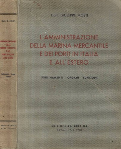 Amministrazione della marina - l'amministrazione,