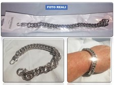 Bracciale pesante uomo acciaio