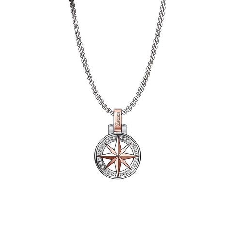 Collana uomo zancan acciaio - collana,