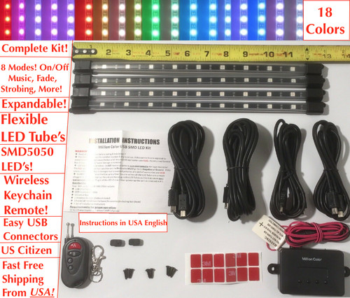 Kit luci neon - kit, 4