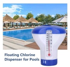 Dispenser Galleggiante Cloro Bromo per Compresse 20g Spa Vasca Idromassaggio Piscina