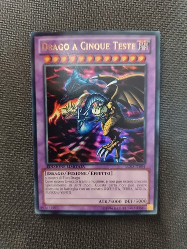 Drago a cinque teste - yu-gi-ho,