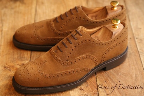 Church tanbrown suede oxford - tanbrown,