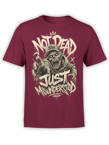Maglietta zombie misunderstood - zombie,