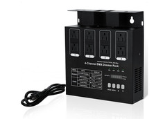 Dmx Dimmer Pack con Dmx 4