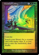 MTG - Chord of Calling - Retro Frame - Foil - RVR - Magic the Gathering
