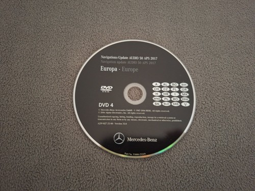 Dvd navigazione mercedes audio - navigazione,