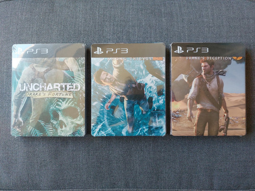 Ps3 uncharted trilogy limited - ps3,