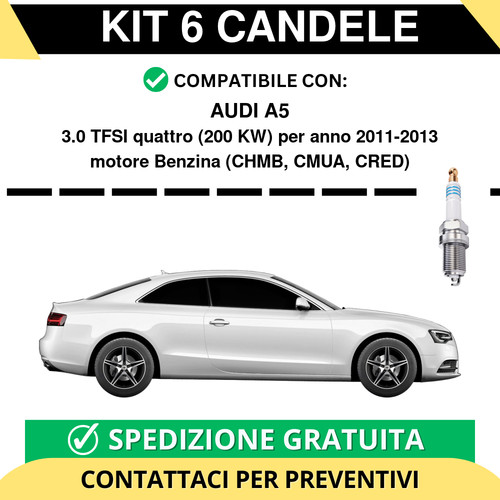 Kit candele per - kit, audi