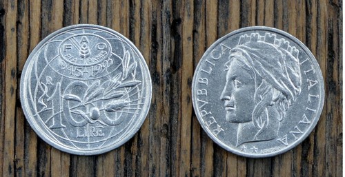 Moneta commemorativa italia - moneta,