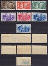 Regno 1941 Asse Italo-Tedesco serie 6 valori MLH* + L. 1,25 con parziale decalco