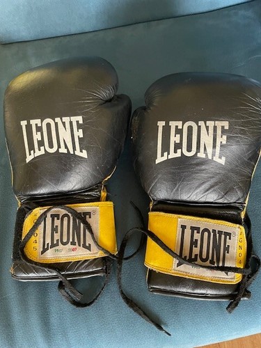 Guantoni pelle lacci - pelle, boxe