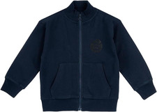 Felpa Con Zip, in Cotone, Non