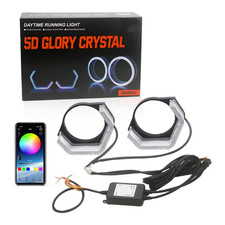 Lente led rgb per bmw - rgb,