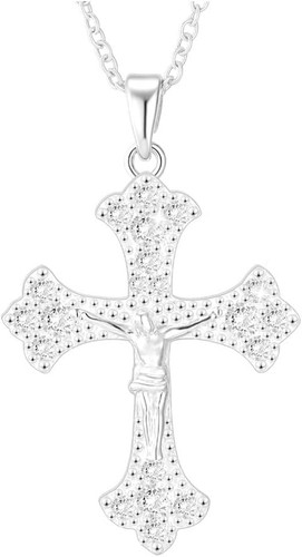 Crocifisso collana donna - crocifisso,