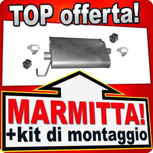 Silenziatore centrale per - silenziatore,