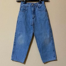 CHIPS Pantaloni Jeans Blu 34 Manager Boyfriend Casual Streetwear 8 anni 128 cm