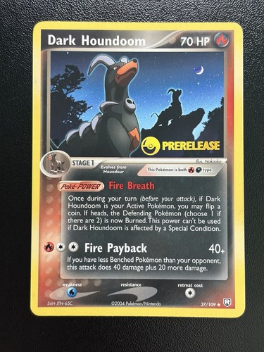 2004 dark houndoom prerelease - 2004,