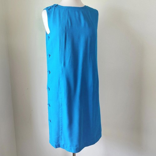 Abito vintage anni blu - abito,