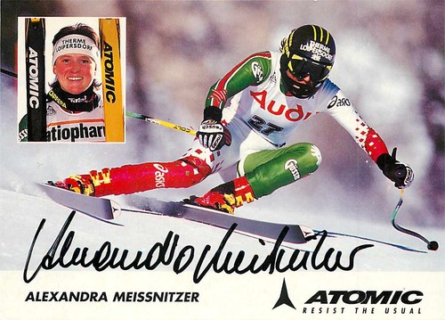Biglietto autografo alexandra - biglietto,