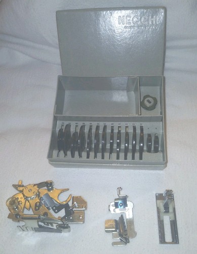 Vintage necchi sewing machine - sewing,