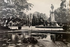 Cartolina Asti Giardini Pubblici Non viaggiata