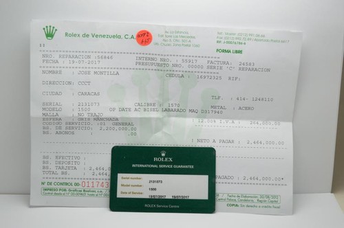 Rolex international service - rolex,