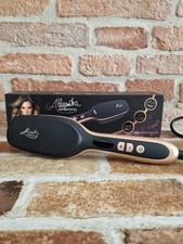 SPAZZOLA  LISCIANTE PROFESSIONALE IONICA DIGITALE PER CAPELLI - CERAMICA