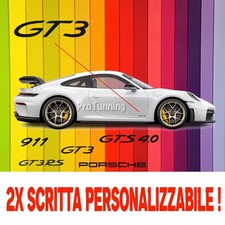 Porsche Scritte Adesive