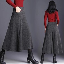 Pantalone donna gamba larga