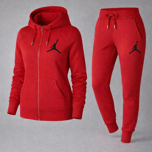 Set tuta donna jordn rossa - set,