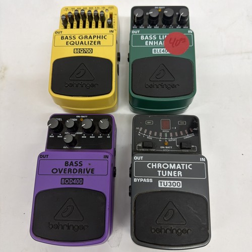 Lotto pedali behringer bass - lotto,