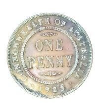AUSTRALIA - ONE PENNY 1925   Rif.ML TS 05