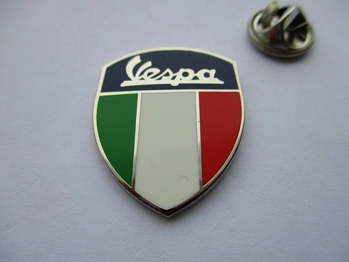 Vespa shield mod metal badge - shield,
