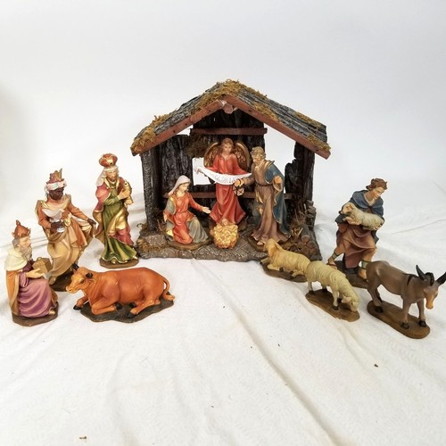 Presepe mangiatoia stalla - , 13