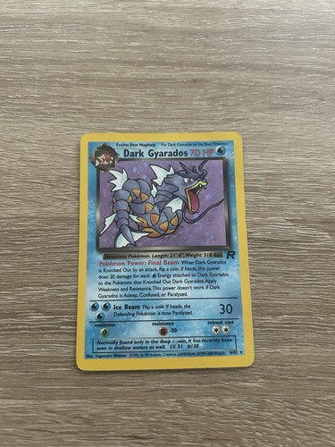 Pokémon dark gyarados - dark,