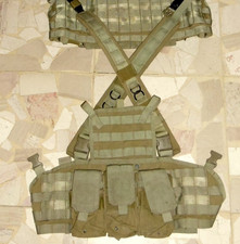 BlackHawk BHI Chest Recon Commando, coyote tan