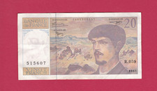 1997 French 20 Franc Banknote