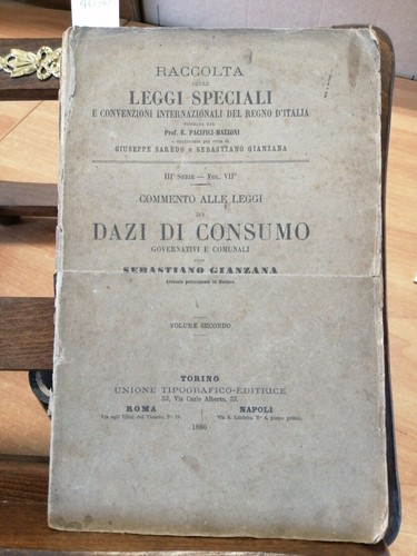 Raccolta leggi speciali e - raccolta,